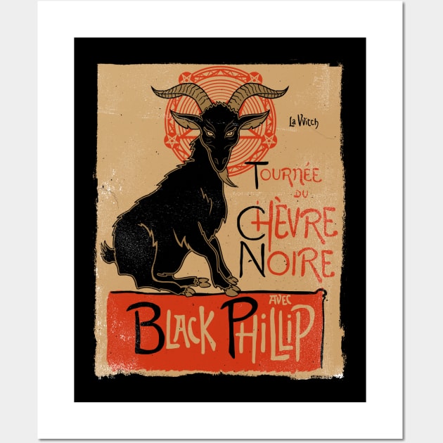 Black Phillip Wall Art by Krobilad